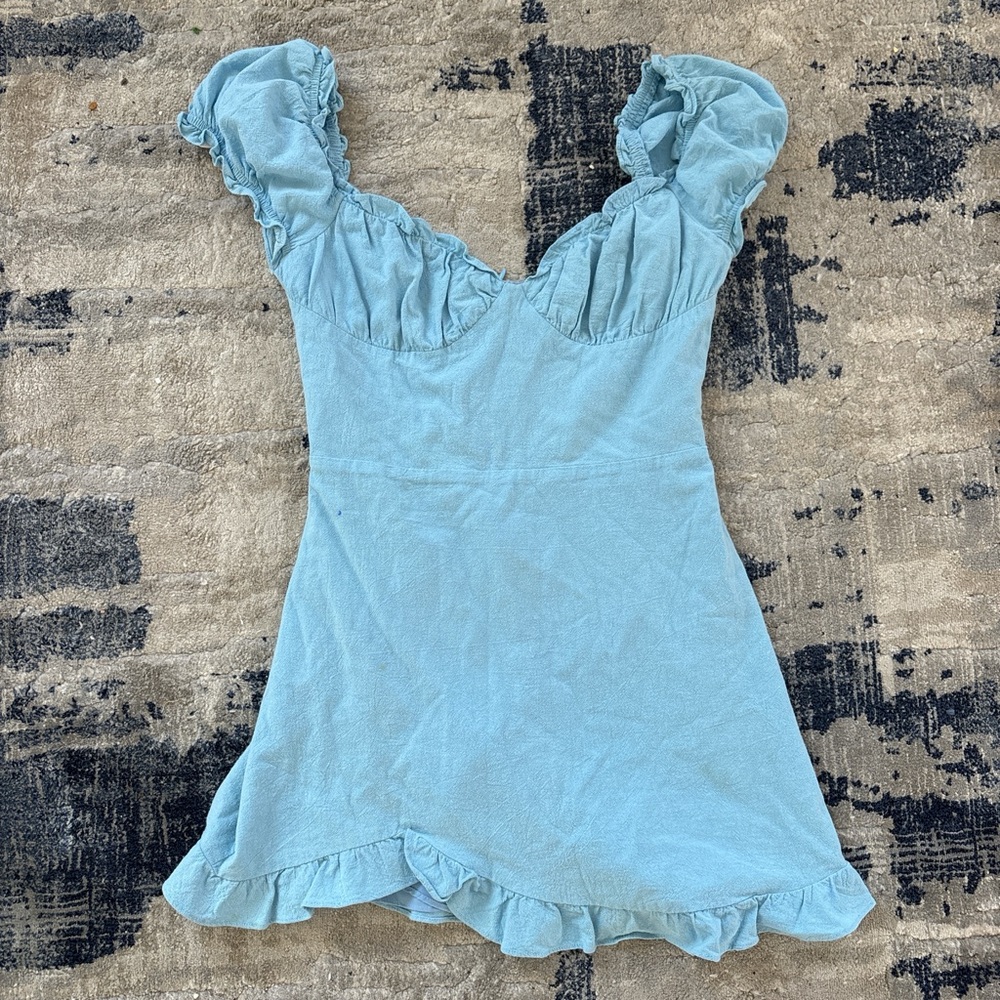 Revolve More to Come blue dress